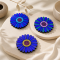 Handmade Coaster Set – Floral Inspired Set of 3