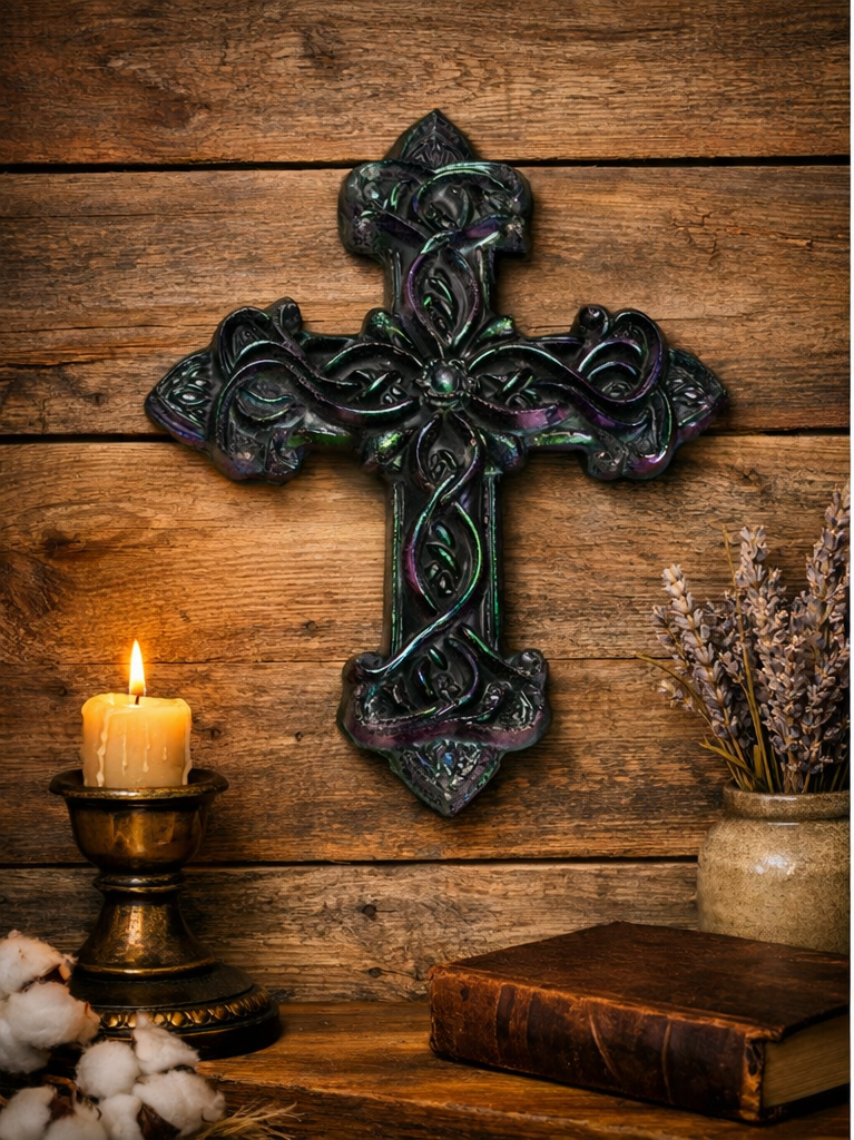 Decorative Celtic Resin Cross Wall Art