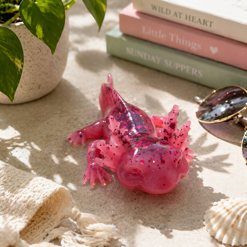 Large Resin Axolotl