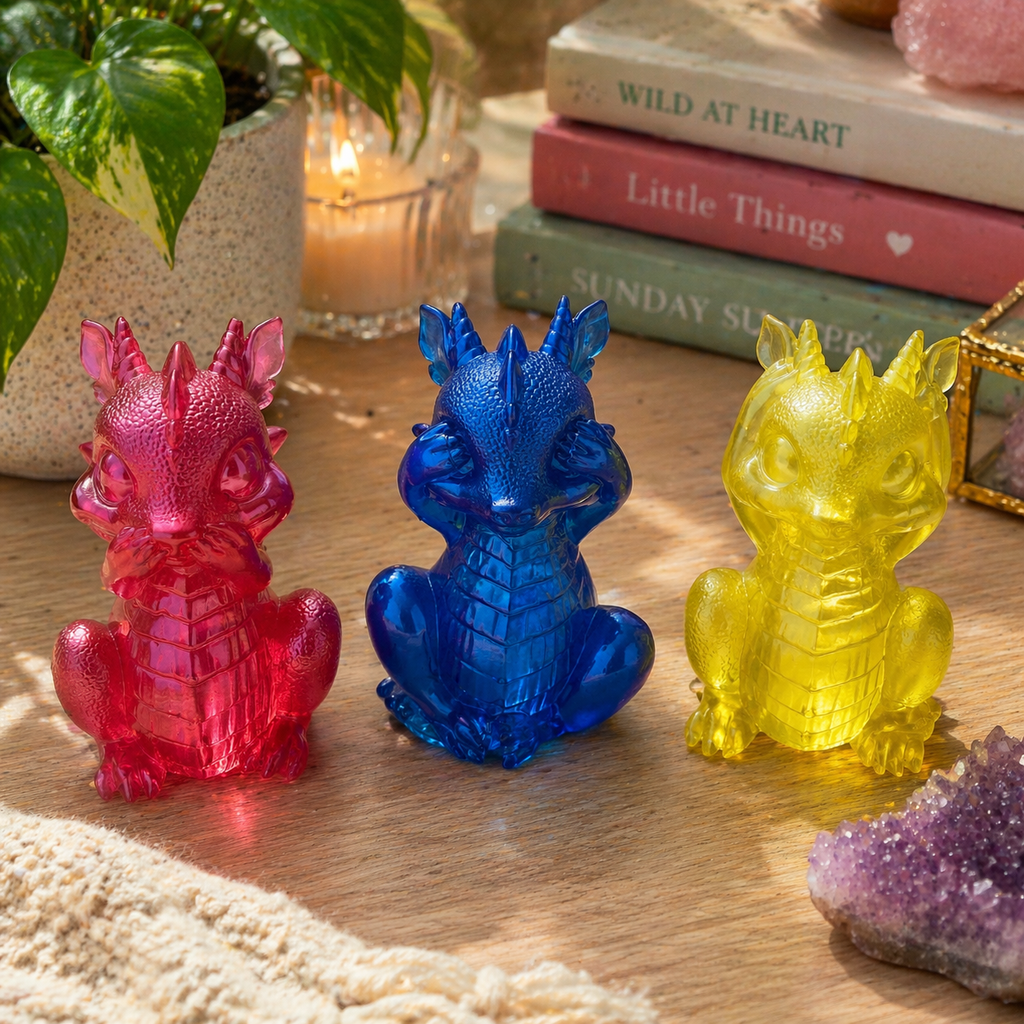 See No Evil, Speak No Evil, Hear No Evil Dragon Set