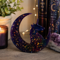 Galaxy Unicorn Moon Resin Decor