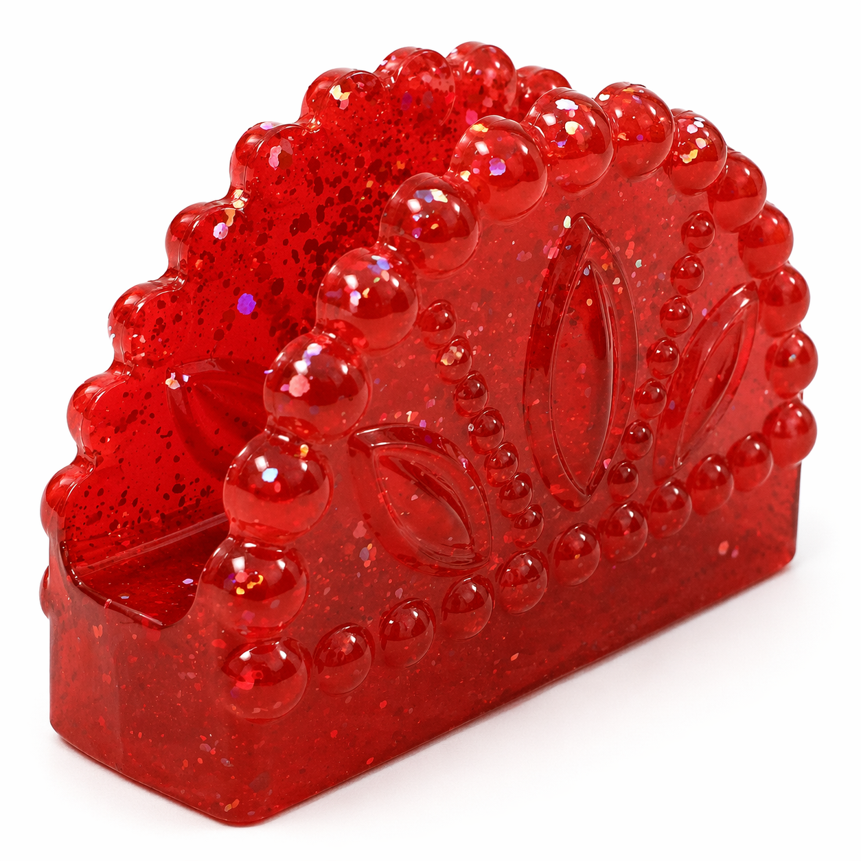 Handmade Resin Napkin Holder - Functional Kitchen & Table Decor