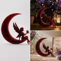 Crimson Moon Fairy Decor
