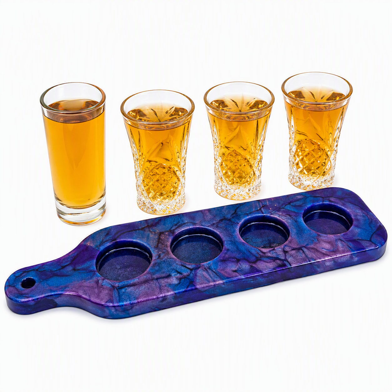 Celestial Blend Whiskey Flight Tray