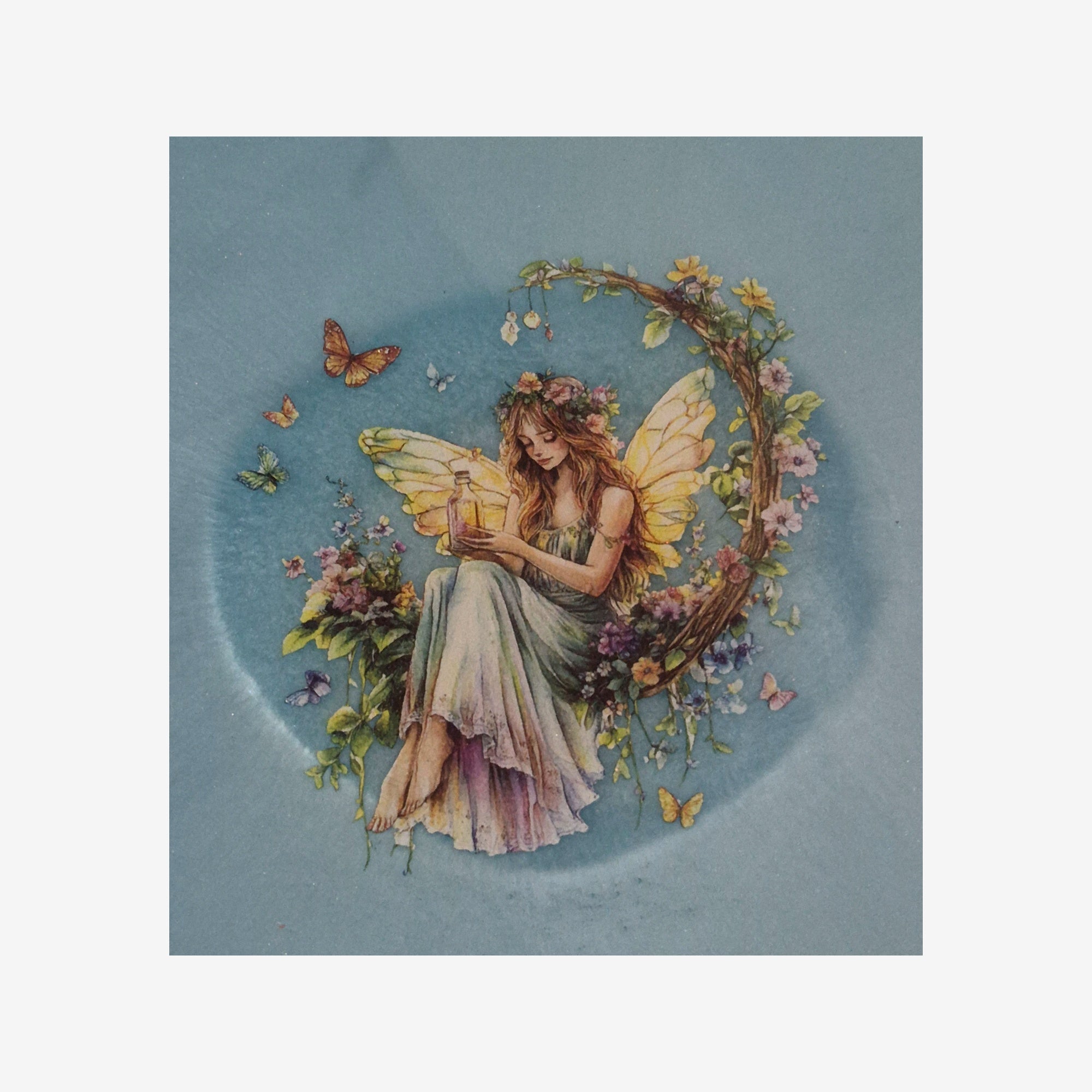 Enchanted Fairy Garden Serving Tray