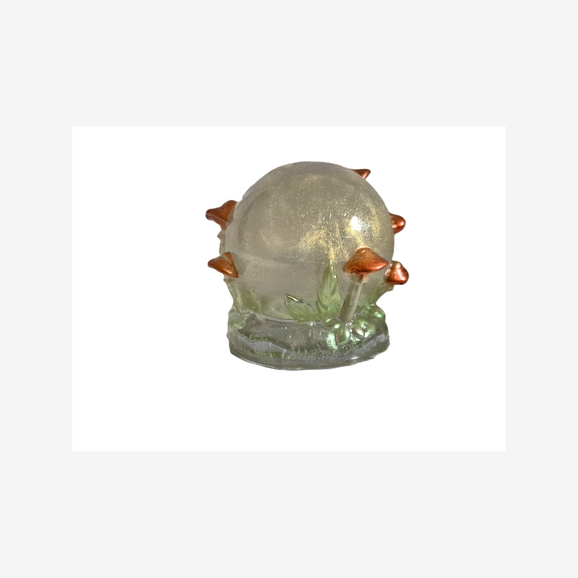 Enchanted Mushroom Grove Resin Dome